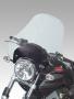 Parabrezza Alto con Attacchi per Moto Guzzi Breva 750 IE, Nevada 750 Club 2002-2003 - Nevada Classic IE ( Larghezza 550mm Altezza dal faro 47,5mm )