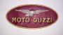 Etichetta Ricamata Adesiva Grande cm20X9 colore Bord  Moto Guzzi