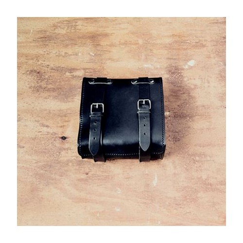 V7 STONE-BORSA PORTA ATTREZZI CUOIO NERA - KIT SCRAMBLER