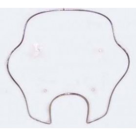 PARABREZZA-Parabrezza Fume' Senza Attacchi Misure Originale L. 690mm - H 720mm per Moto Guzzi California 1000 III 1100 -1100 ...