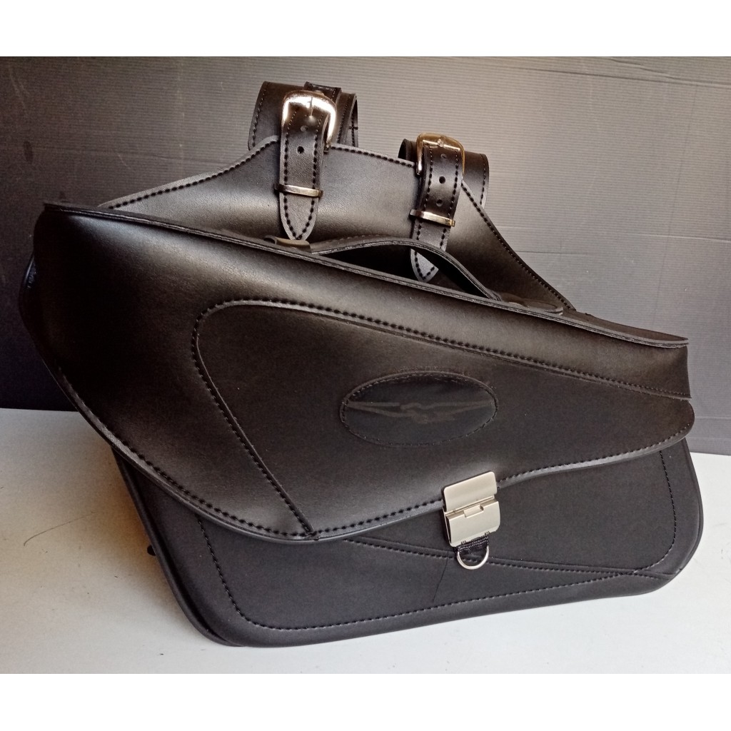 Coppia Borse in Cuoio per Moto Guzzi California 1000 1100 Vari Modelli - Main Image