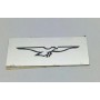 DECALCOMANIE - ADESIVI-Adesivo Targhetta Aquila Stilizzata porta Cruscotto per Moto Guzzi 850 Le Mans III, V35 Imola II, V65 ...