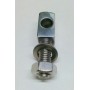 FARI ANTERIORI-Perno Attacco Inox Lucidato 14 X 14 Filetto D.10 mm per Fari Supplementari per Vari Montaggi