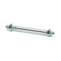 FRECCE-Supporto Frecce Inox Lucidato,Anteriore o Posteriore per Moto Guzzi 250 TS-V35 II-850 T3