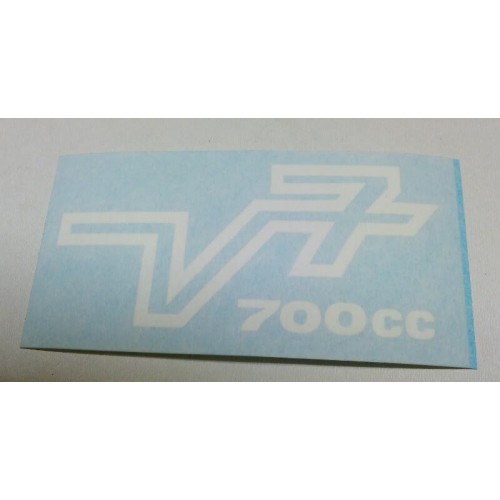 DECALCOMANIE - ADESIVI-Adesivo Bianco Fianchetto V7 per Moto Guzzi V7 700cc