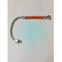 TUBAZIONE-OLIO-BENZINA-Bulloni Cavi Forati-Tubazione Benzina Treccia Rossa Per Moto Guzzi Airone 250