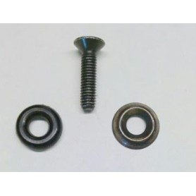 PARABREZZA-Kit Vite composta da 1 Vite 6X25 - 1 O-R -1 Rondella Borchiata per Parabrezza e Carenatura Moto Guzzi 850 T5 Polizia