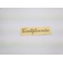 DECALCOMANIE - ADESIVI-Adesivo Oro Nero DX o SX "CALIFORNIA" Fianchetto per Moto Guzzi California 1100 dal 94 al 97