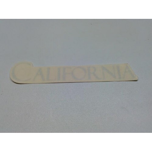 DECALCOMANIE - ADESIVI-Adesivo Argento" California " Fianchetto per Moto Guzzi California Aquila Nera