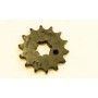 FORCELLONE-GIUNTO-COP.CONICA-Corona-Pignoni e Catene-Pignone Trasmissione Z15 per Moto Guzzi 125-250 TS