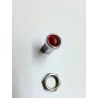 STRUMENTAZIONI - KM - Kgiri - Ricambi-Spia Rossa Cruscotto Filetto Lungo mm15 per Moto Guzzi Galletto 192