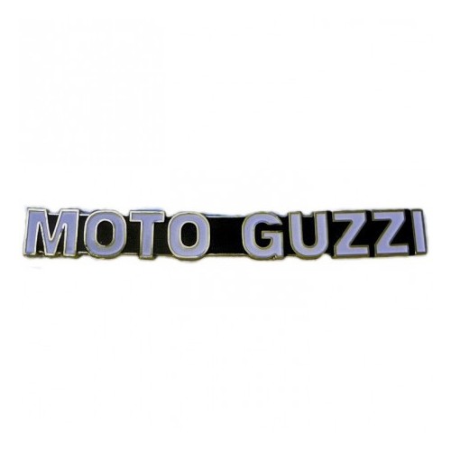 DECALCOMANIE - ADESIVI-Targhetta Marchio "Moto Guzzi" Serbatoio per Moto Guzzi 850 T5-1000 S- V35 Polizia dal 91 - V50 Polizi...
