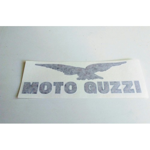 DECALCOMANIE - ADESIVI-Adesivo SX Nero Oro cm 18,5X5,5 per Serbatoio Moto Guzzi Vari Modelli California 1000 III -California ...