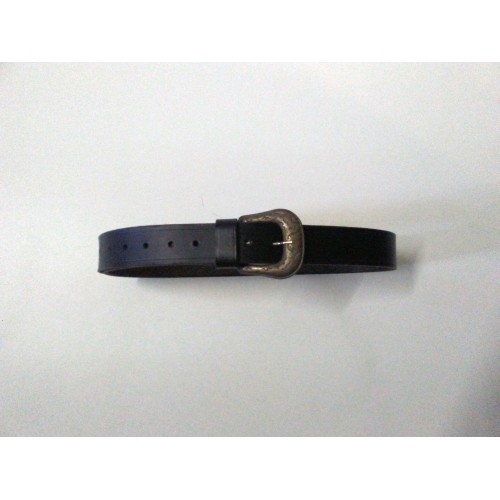 ABBIGLIAMENTO - CASCHI-ACCESSORI-Cintura Nera Cuoio Cm 119