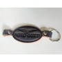 ABBIGLIAMENTO - CASCHI-ACCESSORI-Portachiave in Cuoio Nero " Moto Guzzi "