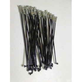 CERCHI-Raggi-Mozzi-PERNI RUOTA-Kit 32 Raggi Neri Con Nipplo Ant. o Post.per Moto Guzzi Stornello 125 160 Turismo e Sport 4 Marce