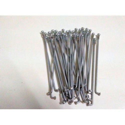 CERCHI-Raggi-Mozzi-PERNI RUOTA-Kit 36 Raggi Zingati Mozzo Ruota Anteriore o Posteriore per Moto Guzzi Stornello 125- 160 4 Marce