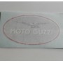 DECALCOMANIE - ADESIVI-Adesivo SX Argento Bianco Perfilo Rosso Serbatoio per Moto Guzzi California 1100