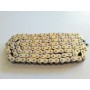 FORCELLONE-GIUNTO-COP.CONICA-Corona-Pignoni e Catene-Catena 110-115 Maglie ORO - Nero per Moto Guzzi Vecchio Falcone 500 SV, ...