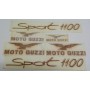 DECALCOMANIE - ADESIVI-Serie adesivi ORO ROSSO per Moto Guzzi 1100 Sport