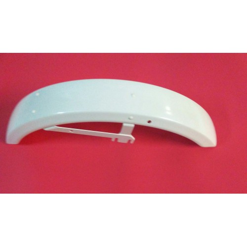 PARAFANGHI-Parafango Anteriore Bianco per Moto Guzzi V35 II-V50 III o Pubbliche amministrazione