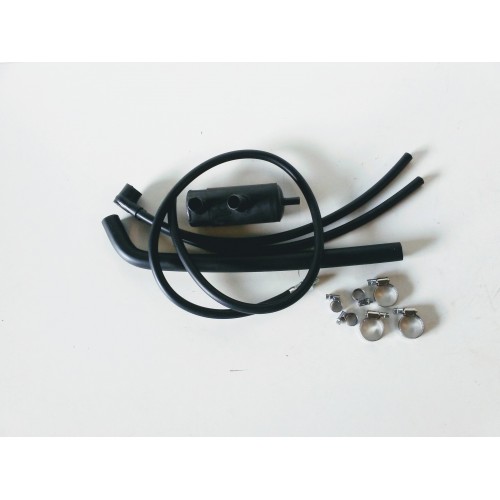 TUBAZIONE-OLIO-BENZINA-Bulloni Cavi Forati-Kit di Trasformazione Scatola Espansione Sfiatatoio Olio completo di Tubazione e F...
