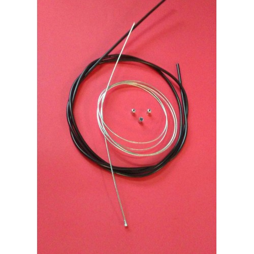 TRASMISSIONI FRENO-Trasmissione Freno o Frizione Universale Filo Testa a Nipplo per Moto Guzzi Vari Modell Storici Vecchio Fa...