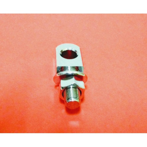 FARI ANTERIORI-Perno Attacco Cromato 14 X 17 Filetto D.9 mm per Fari Supplementari per Vari Montaggi