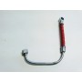TUBAZIONE-OLIO-BENZINA-Bulloni Cavi Forati-Tubazione Benzina Maglia Rossa dalla Tubazione Filtro al Carburatore per Moto Guzz...
