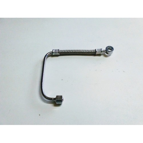 TUBAZIONE-OLIO-BENZINA-Bulloni Cavi Forati-Tubazione Benzina Maglia Inox dalla Tubazione Filtro al Carburatore per Moto Guzzi...