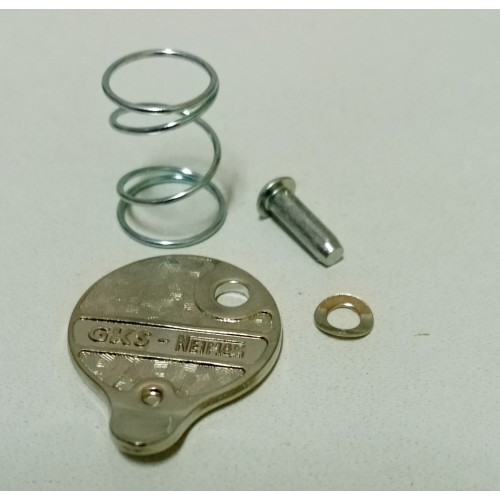 BLOCCASTERZO-Serrature-Antifurti-Kit Sportellino Chiusura Serratura Bloccasterzo per Moto Guzzi 125-250TS V35II V35-50-65C Ne...