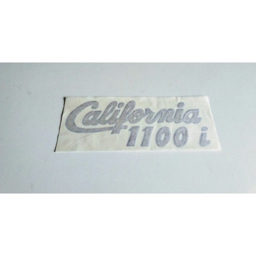 DECALCOMANIE - ADESIVI-Adesivo Fianchetto DX o SX " CALIFORNIA 1100 I " ORO NERO per Moto Guzzi California 1100 III