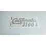 DECALCOMANIE - ADESIVI-Adesivo Fianchetto DX o SX " CALIFORNIA 1100 I " ORO NERO per Moto Guzzi California 1100 III