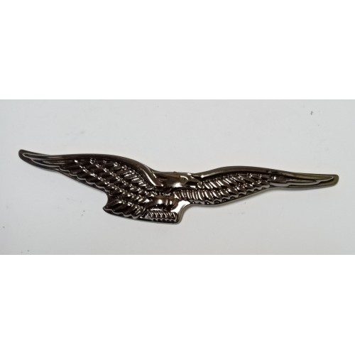 DECALCOMANIE - ADESIVI-Targhetta Adesiva DX "AQUILA" Brunita Serbatoio per Moto Guzzi Modelli Vari V7 III