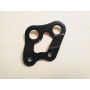 Carter Motore-Cuscinetti-Pompa Olio e Ricambi-Staffa SX Nera sostegno Radiatore Olio per Moto Guzzi V11 e Vari Modelli
