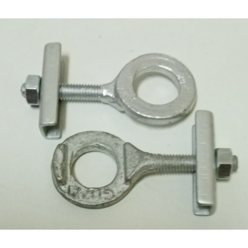 FORCELLONE-GIUNTO-COP.CONICA-Corona-Pignoni e Catene-Coppia Tendicatena Ruota Posteriore per Moto Guzzi Stornello 125 Tursmo ...