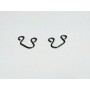 ELETTRICO VARIO-Coppia di Molle Blocca Callotta Spinterogino per Moto Guzzi V7 Special-GT-850 GT California - BE465-1
