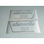 DECALCOMANIE - ADESIVI-Coppia Adesivi DX e SX Cassetto Porta attrezzi " Stornello 125 " per Moto Guzzi Stornello 125 5 Marce