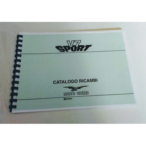 CATALOGHI RICAMBI-MANUALE OFFICINA-Catalogo Ricambi Copie Moto Guzzi " V7SPORT "