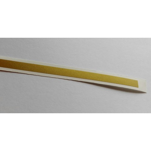 DECALCOMANIE - ADESIVI-Adesivo Perfilo Oro Cm 100 X 5mm Varie applicazione