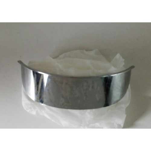 FARI ANTERIORI-Frontino faro crom per faro anteriore medio L x P mm 135 x 40 per Guzzi 350 1100