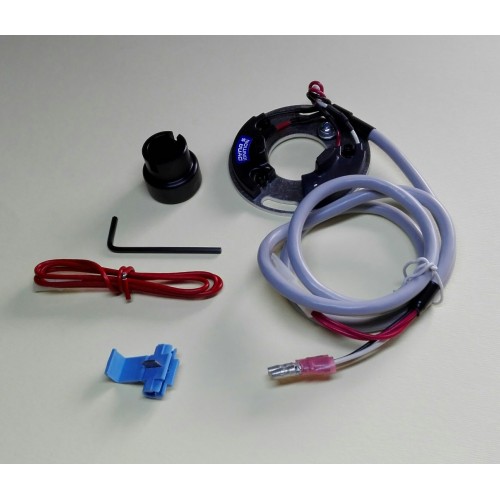 CENTRALINE - SENSORI - BOBINE - REGOLATORI-Centralina Elettronica per Moto Guzzi da 350 a 650 con Contatti e Condensatori Ele...