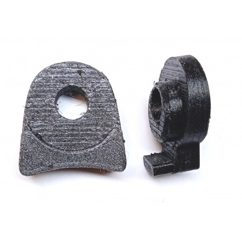 STRUMENTAZIONI - KM - Kgiri - Ricambi-kit 2 Gommini Inf e Sup. Porta Strumenti Km per Moto Guzzi V35C-V50C-V65C- Custom - V65...