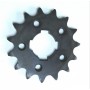 FORCELLONE-GIUNTO-COP.CONICA-Corona-Pignoni e Catene-Pignone Trasmissione Z15 Denti per Moto Guzzi Vecchio Falcone 500