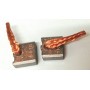 BATTERIE - MOTORINO AVVIAMENTO-Coppia Spazzole Dinamo per Moto Guzzi Lodola 175-235