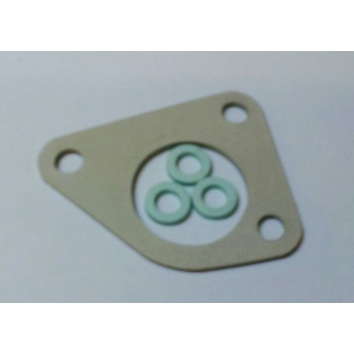 GUARNIZIONI-Kit 4 Guarnizioni Collettore Aspirazione per Moto Guzzi Nuovo Falcone 500 Civile e Militare