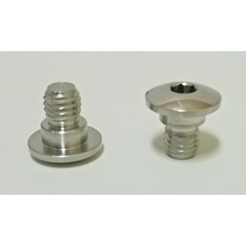 BULLONERIA-Distanzia-Rondelle-Anelli Seeger-Fascette.-Vite Cromata mm. 8X1,25 Schienalino Portapacchi per Moto Guzzi Nevada 3...