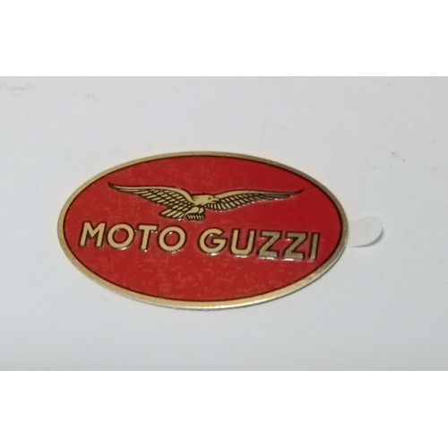 DECALCOMANIE - ADESIVI-Adesivo Metallo Rosso DX Vari Montaggi per Moto Guzzi Breva 750 IE Norge 1200 Stelvio 120 - Montata Su...