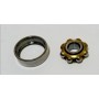 BATTERIE - MOTORINO AVVIAMENTO-Cuscinetto a Sfere Estraibile Dinamotore mm 8X24X7 per Moto Guzzi Airone250 VecchioFalcone500 ...
