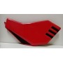 CARENATURE-FIANCHETTI-GOMMINI-STAFFE-Fianhetto DX Rosso Copriaccumolatore per Moto Guzzi V35 TT-V65 TT